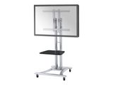 Neomounts BOS 27"-70" 1TFT silber Max.50KG inkl. Ablage (Speditionsversand)
