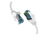 EFB RJ45 PATCHKABEL mit CAT7 ROHKABEL WEISS 0.25m