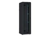 DIGITUS Netzwerkschrank Unique 26HE 1342x600x800mm schwarz (Speditionsversand)