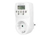 Logilink Zeitschaltuhr, Digitaler Timer, Weiss