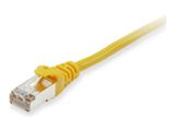 Equip Patchkabel Cat6A S/FTP 2xRJ45 0.15m gelb LSZH Polybeutel