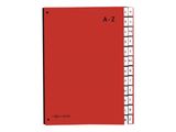 PAGNA Pultordner Color 24 Fächer A-Z rot