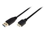 Logilink USB Kabel A -> micro B St/St 1.00m schwarz