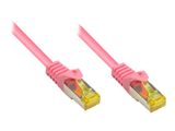 Good Connections Patchkabel m. Cat.7 Rohk. magenta 15m