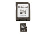 SD MicroSD Card 16GB Intenso SD-HC UHS-I