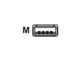 Datalogic Verbindungskabel, USB-A, gerade, 2.0m [90A052258]