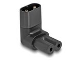 DELOCK Netzadapter IEC 60320 - C8 auf C7, Stecker / Buchse