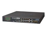 PLANET 8-Port 10/100TX 802.3at PoE + 2-Port Gigabit TP/ SFP