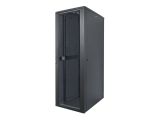 INTELLINET Netzwerkschrank 36HE 600x800mm schwarz,montiert