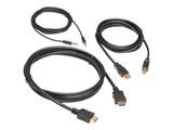 Eaton HDMI KVM Cable Kit - 4K HDMI, USB 2.0, 3.5 mm Audio