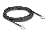 DELOCK Telefonkabel RJ11 Stecker zu RJ11 Stecker schw. 2m