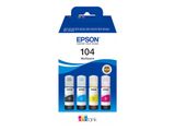 Patrone Epson 104 4er-Pack black + color T00P6