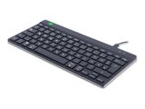 R-Go Tastatur Compact Break DE-Layout verkabelt schwarz