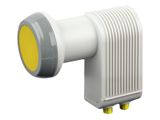 Schwaiger Twin LNB 40mm Sun Protect Hellgrau