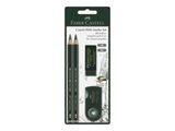 FABER-CASTELL Bleistift Castell 9000 Jumbo Set BK