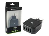 CONCEPTRONIC Ladegerät 4Port 4xUSB-A 25W sw
