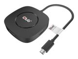 Club3D MST-Hub USB 3.2 Typ C > 3x DisplayPort 1.4 St/Bu retail