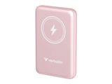 Verbatim Charge´n´Go Magnetic Wireless Power Bank 10000 Pink