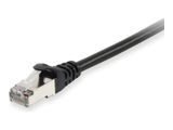 Equip Patchkabel Cat6 S/FTP 2xRJ45 25.00m schwarz LSZH Polybeutel