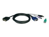 Eaton USB/PS2 Combo Cable Kit for NetController KVM Switches