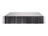 Supermicro 2U 12x 3.5" hot-swap HDD 2x600W