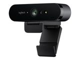 Logitech HD-Webcam BRIO 4K Gaming Streaming Edition black