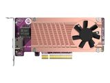 QNAP DUAL M.2 PCIE SSD+SINGLE PORT 10GbE QM2-2P10G1TB
