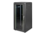 DIGITUS Netzwerkschrank Unique 22HE 1164x600x600mm schwarz (Speditionsversand)