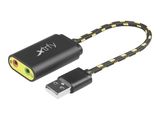 CHERRY Xtrfy ZUB SC1 External USB soundcard schwarz