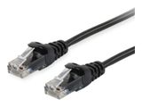 Equip Patchkabel Cat6A U/UTP 2xRJ45 1.50m schwarz LSZH Polybeutel