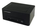 LC-Power Dockingstation USB 3.0 2-Bay 2,5"/3,5"HDD/SSD + Hub