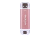 SSD 2TB Transcend ESD310P Portable, USB 10Gbps, Type-C/A