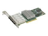 Supermicro Std LP 4-port 10G SFP+, Intel XL710