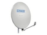 Schwaiger Sat Spiegel 88cm, Alu Hellgrau