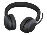 Jabra Headset Evolve2 65 MS Duo, inkl. Link 380a & Ladestat.