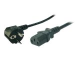 Logilink Power Cord, CEE-VII-C13, black, 1,80m