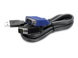 TRENDnet KVM Kabel USB /VGA 3m