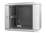 INTELLINET Wandverteiler 9HE 500x600x450mm grau,montiert