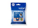 Patrone Brother LC-521BK Schwarz DCPJ1260x/1310x/1360x/1460