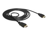 DELOCK HDMI Kabel Ethernet A -> A St/St 1.50m 4K Gold