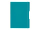Herlitz Notizheft my.book flex A4 PP 2x 40Bl. kar/lin türkis