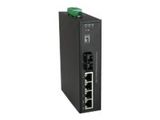 LevelOne Switch 5x FE IFP-0503 1xFE 126W 4xPoE