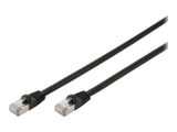 DIGITUS Patchkabel Cat6 S/FTP 2xRJ45 3.0m schwarz Outdoor
