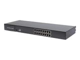 DIGITUS Modulare Konsole 17"TFT,16-Port CAT5 KVM&Touchpad,