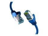 EFB RJ45 PATCHKABEL mit CAT7 ROHKABEL BLAU 0.5m