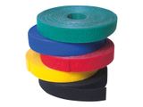 Logilink Klettband, gelb, Breite: 16 mm, auf Rolle, 4 m