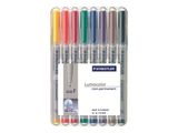 STAEDTLER Folienstift Lumocolor F nonperm 8St
