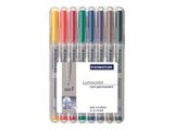 STAEDTLER Folienstift Lumocolor F nonperm 8St