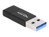 DELOCK USB 3.2 Gen 2 Adapter USB-A zu USB-C Buchse aktiv SW