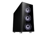 Geh Cooltek Zwei RGB Midi Tower, Schwarz ATX/M-ATX/ITX